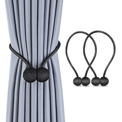 Magnetic Curtain Tiebacks for Window Decoration 1 Pair(2PCS)